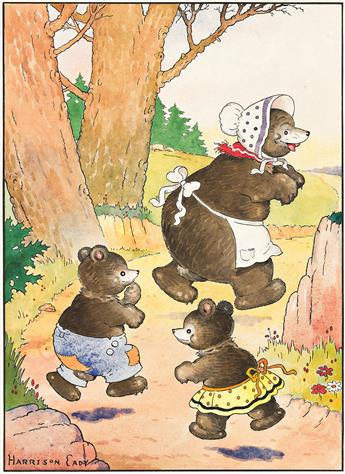 HARRISON CADY (1877-1970) My, my, how excited they were as Mother Bear led the way.